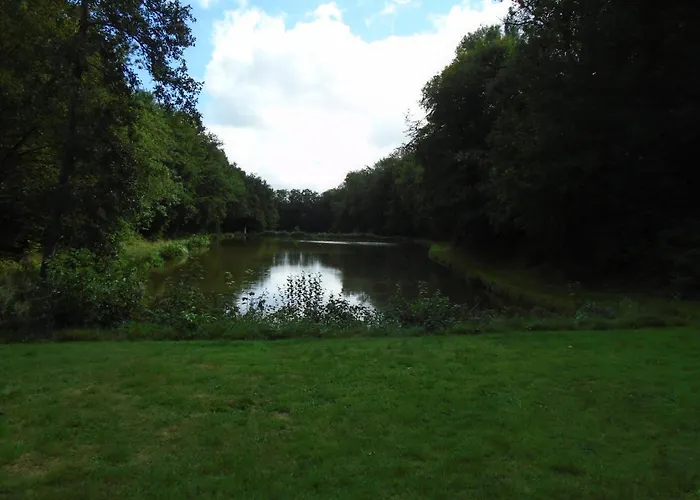 Deux Etangs Poissonneux Au Milieu Des Bois Avec Moderne, La Halte Des Deux Lacs *